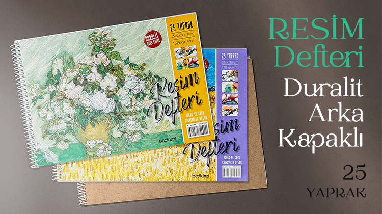 Resim Defteri - Duralit Arka Kapaklı Görseli