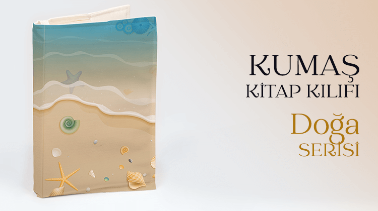 Kumaş Kitap Kılıfı - Doğa Serisi Grup Görseli